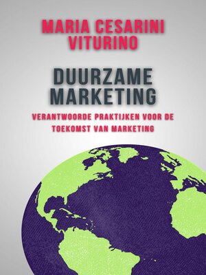 cover image of Duurzame Marketing